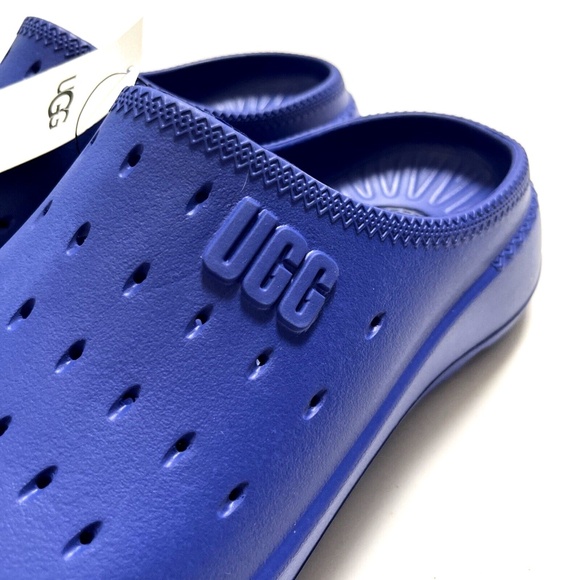 NWOB UGG Men\'s Slide It Size 11 EVA Foam 1137973 Sandal Blue Pool Beach Rubber main image 4